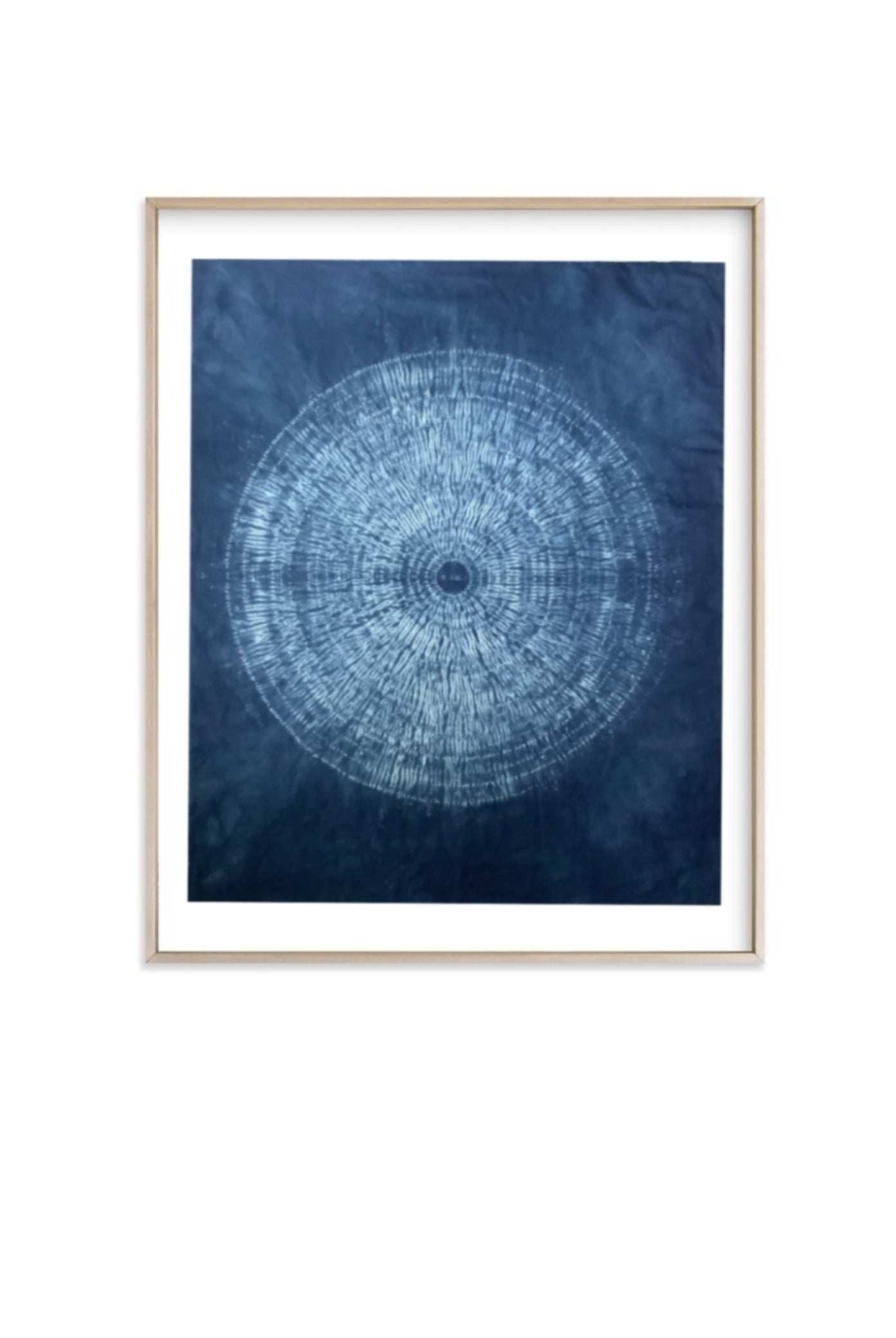 Nui Shibori Indigo tapestry | Japanese Tie Dye Fiber wall Art | blue contemporary Wall Hanging | Ready to Frame or Hang | Japandi interior
