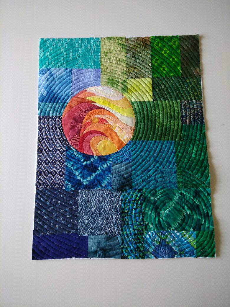 Quilt in making