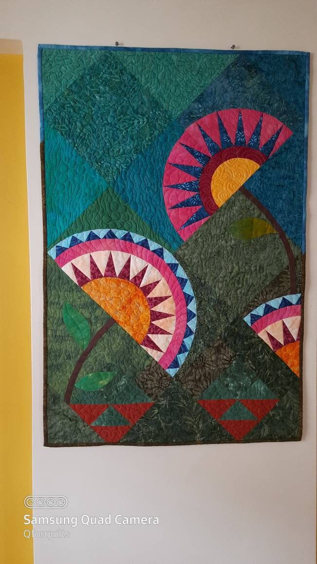 Full image of art quilt