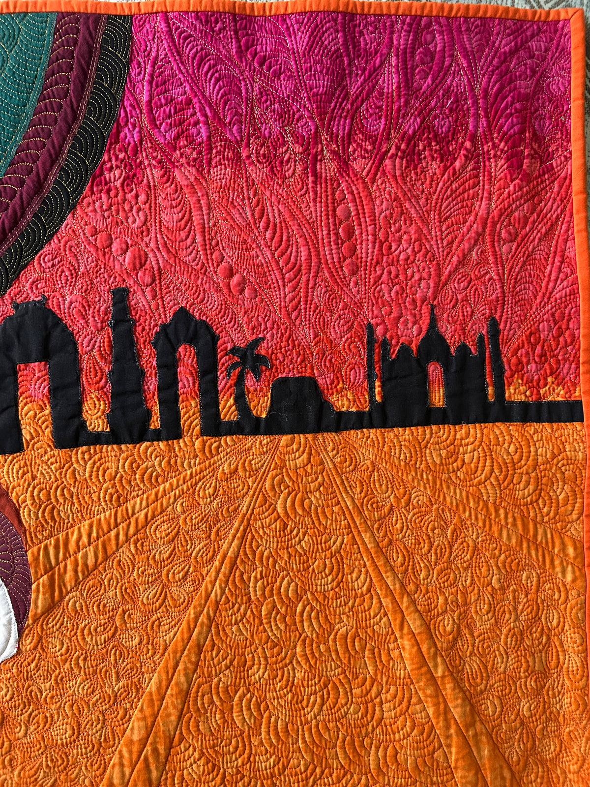 Kathakali Wall Art Quilt