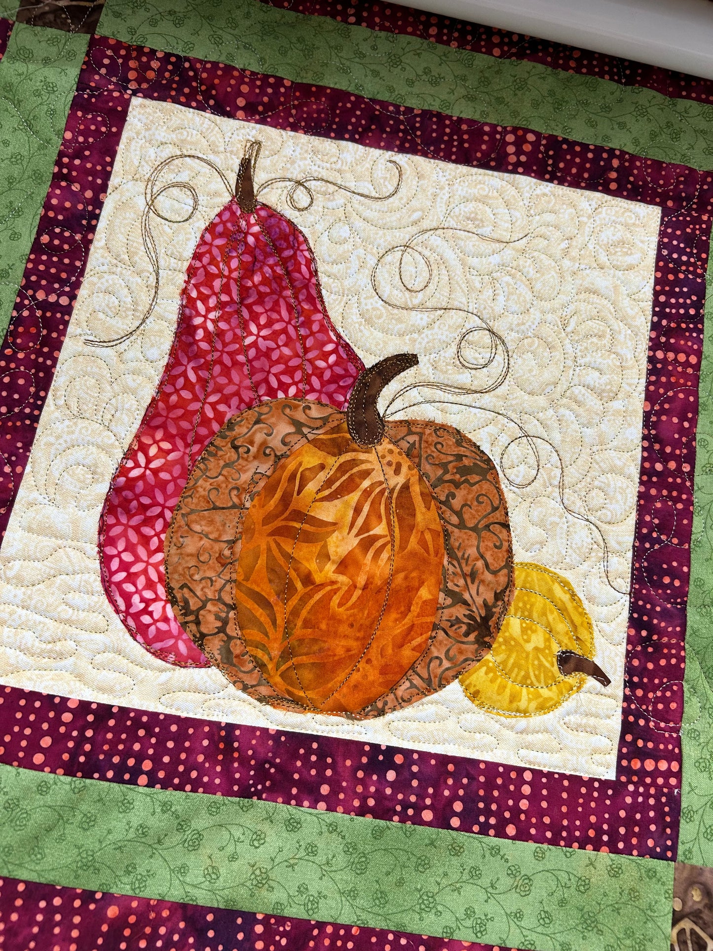 Fall quilt, maple leaf quilt, lap quilt, handmade quilt sale, quilted throw