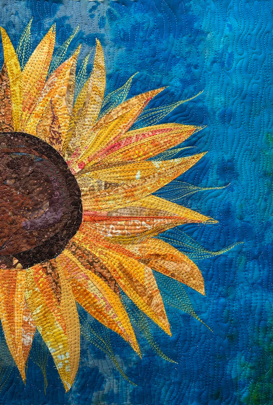 Golden Radiance

Original Small Sunflower Textile Art