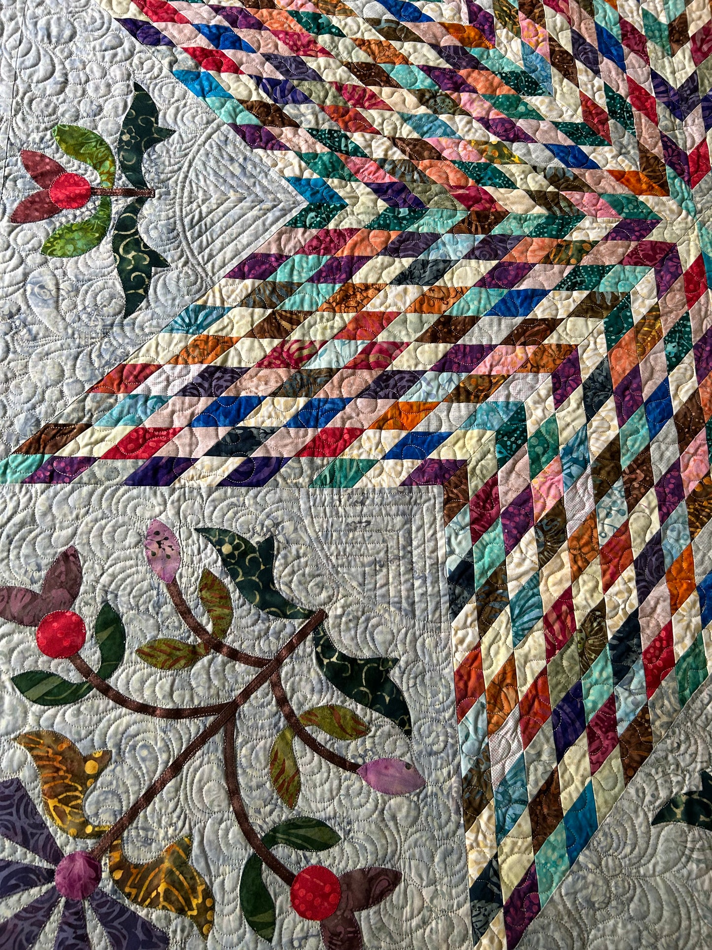 Handmade Lone Star Quilted Wall Art - Texas Star Quilt