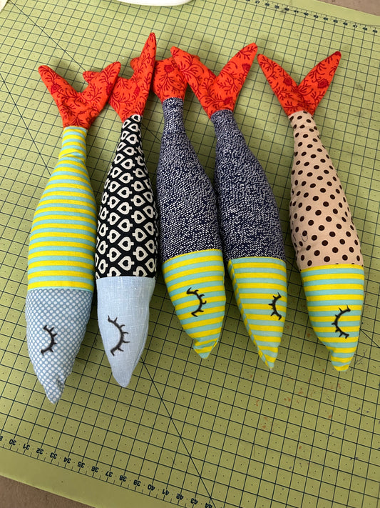 Fabric sardines